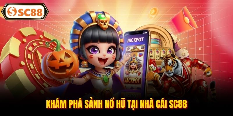 Khám phá sảnh nổ hũ tại nhà cái SC88